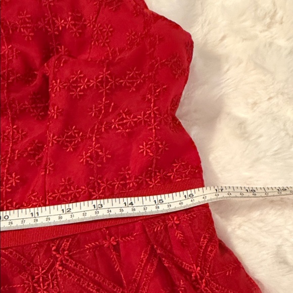 Karen Millen Red Lace Dress - Picture 9 of 10